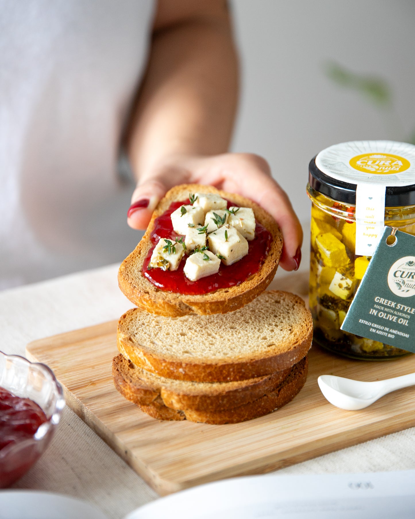 Greek Style - made with almonds